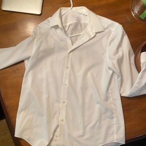 Calvin Klein White Dress shirt, 16.5 34/35